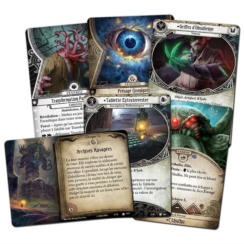 Horreur à Arkham - Le jeu de cartes - La cité engloutie - Campagne (Fr
