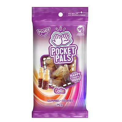 Pocket Pals - Bouteilles de cola gélifiées - 75g