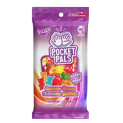 Pocket Pals - Oursons gélifiés - 75g
