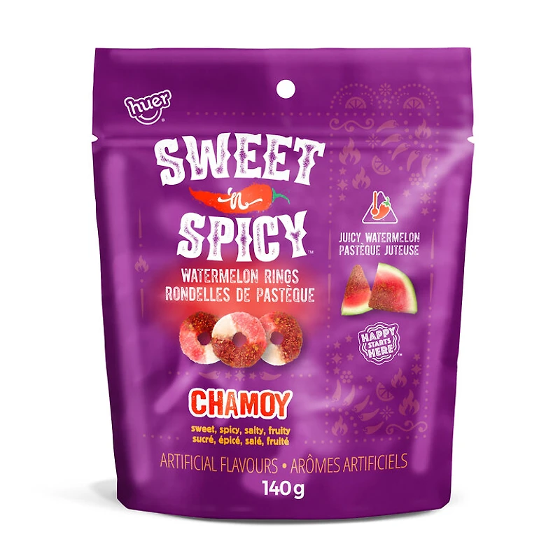 Sweet N' Spicy - Anneaux au melon d'eau - 140g