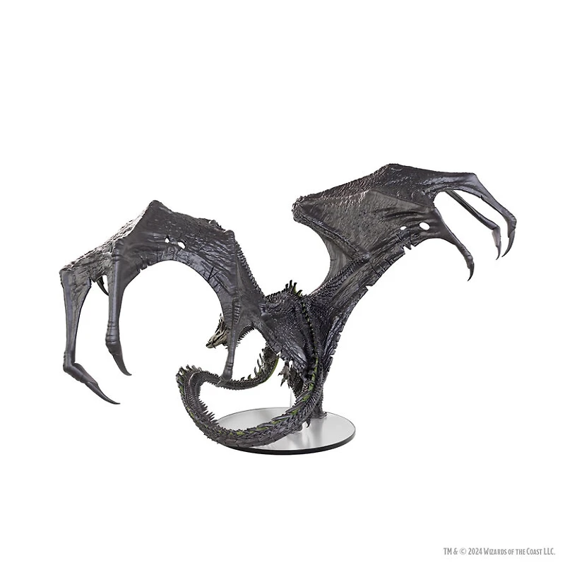 D&D - Icons Of The Realms -  Adult Black Dragon Corruptor