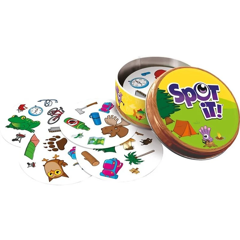 Spot It! - Camping - Nouvelle boîte (Multilingual)
