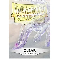 (Dragon Shield) Clear Classic - 100 Unités - 63mm x 88mm