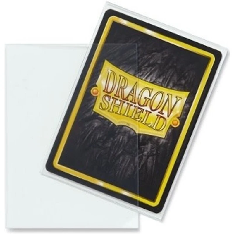 (Dragon Shield) Clear Classic - 100 Unités - 63mm x 88mm