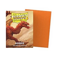 (Dragon Shield) Matte Amber - 100 Unités - 63mm x 88mm