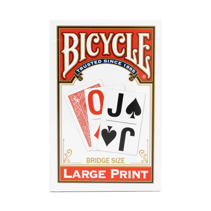 Cartes à jouer - Bicycle - Bridge Size - Large Print