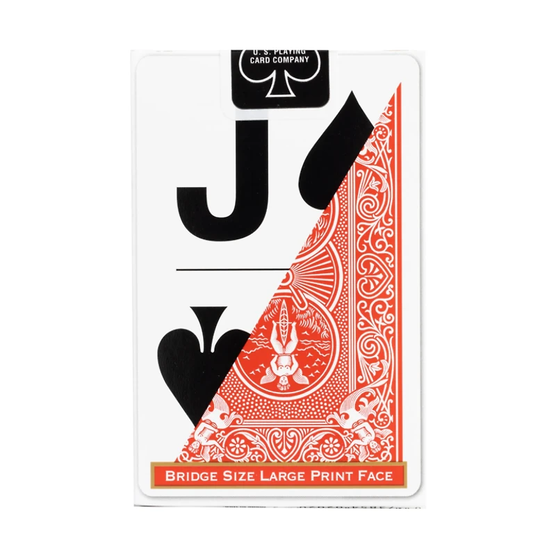 Cartes à jouer - Bicycle - Bridge Size - Large Print