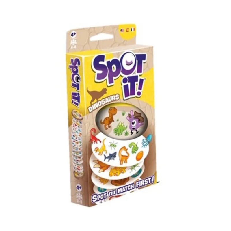 Spot it - Dinosaurs (Multilingue)