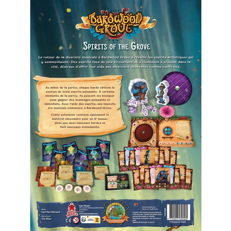 Bardwood Grove - Spirits of the Grove (French)