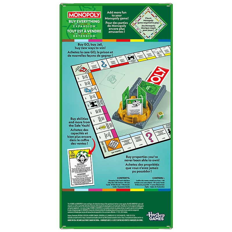 Monopoly - Extension - Tout est à vendre (Multilingue)