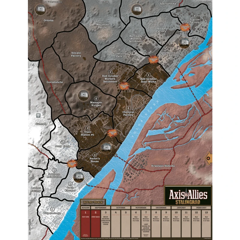 Axis & Allies - Stalingrad (Anglais)