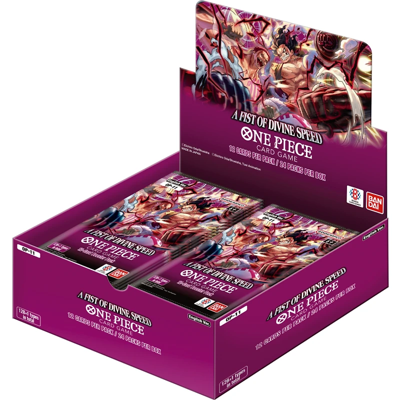 One Piece CG - A Fist of Divine Speed - Booster Box (Anglais)