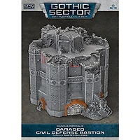 Battlefield in a Box - Gothic Sector - Mundus Imperialis - Civil Defense Bastion Damaged