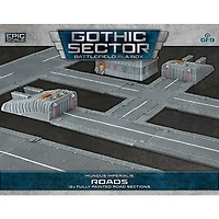 Battlefield in a Box - Gothic Sector - Mundus Imperialis - Roads - 12 Pieces