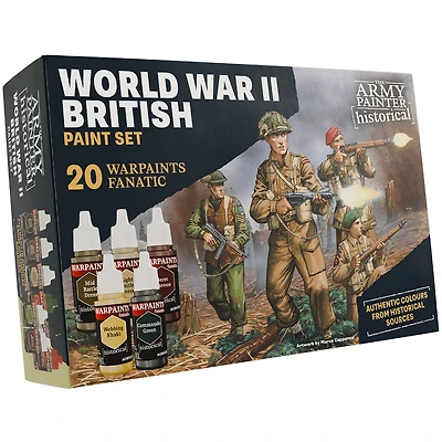 (AP) WWII Bristish - Paint Set