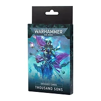 Thousand Sons - Datasheet Cards (Anglais)