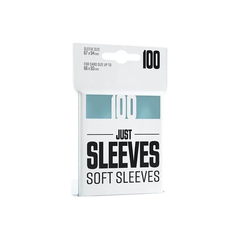 (Gamegenic) Just Sleeves - Soft Sleeves - 100 unités - 67mm x 94mm