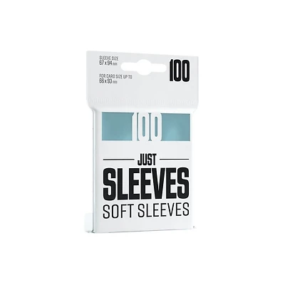 (Gamegenic) Just Sleeves - Soft Sleeves - 100 unités - 67mm x 94mm