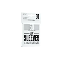 (Gamegenic) Just Sleeves - Standard - White - 50 unités - 66mm x 92mm