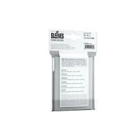 (Gamegenic) Just Sleeves - Standard - White - 50 unités - 66mm x 92mm
