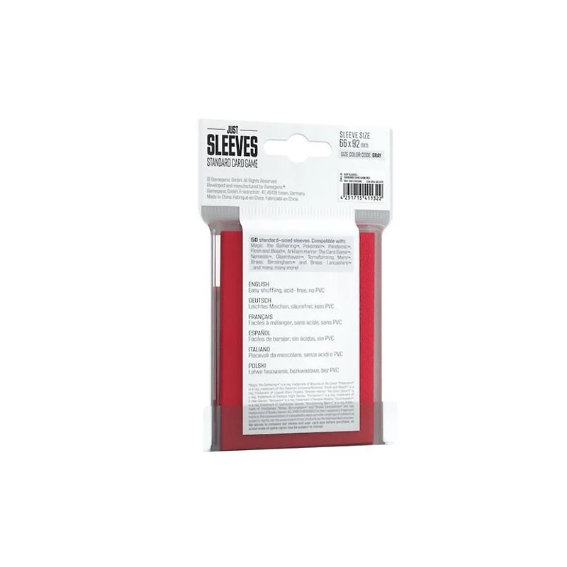Gamegenic) Just Sleeves - Standard - - 50 unités