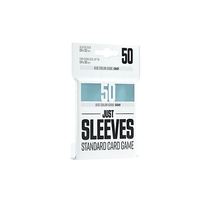 (Gamegenic) Just Sleeves - Standard - Clear - 50 unités - 66mm x 92mm