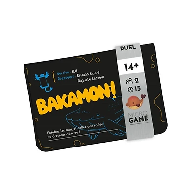 Microgame - Bakamon - Version Alu (French) 