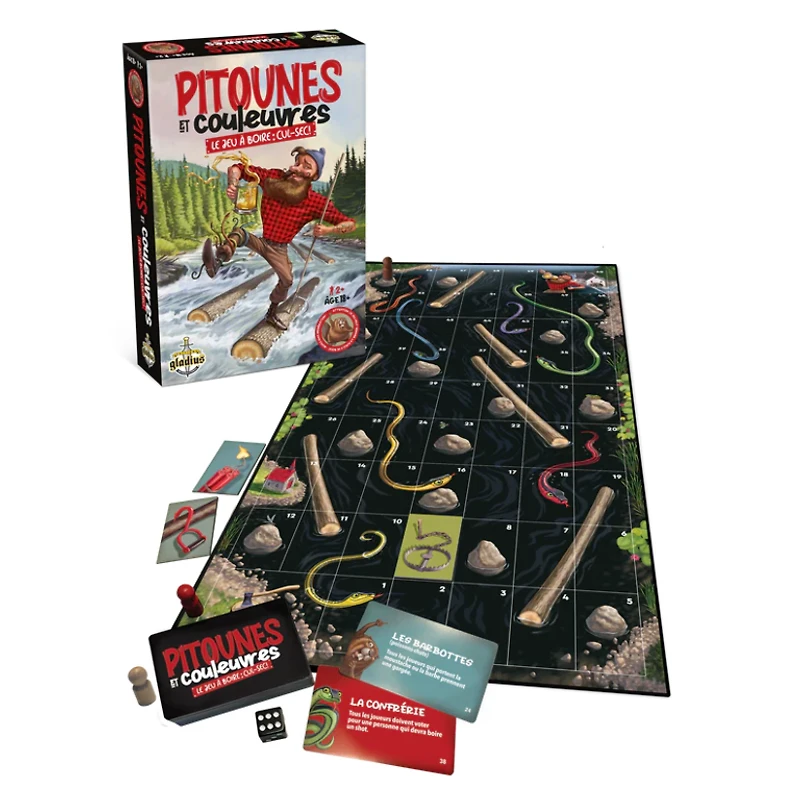 Pitounes et couleuvres (French)