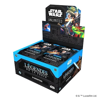 Star Wars Unlimited - Les Légendes de la Force - Booster Display (FR)