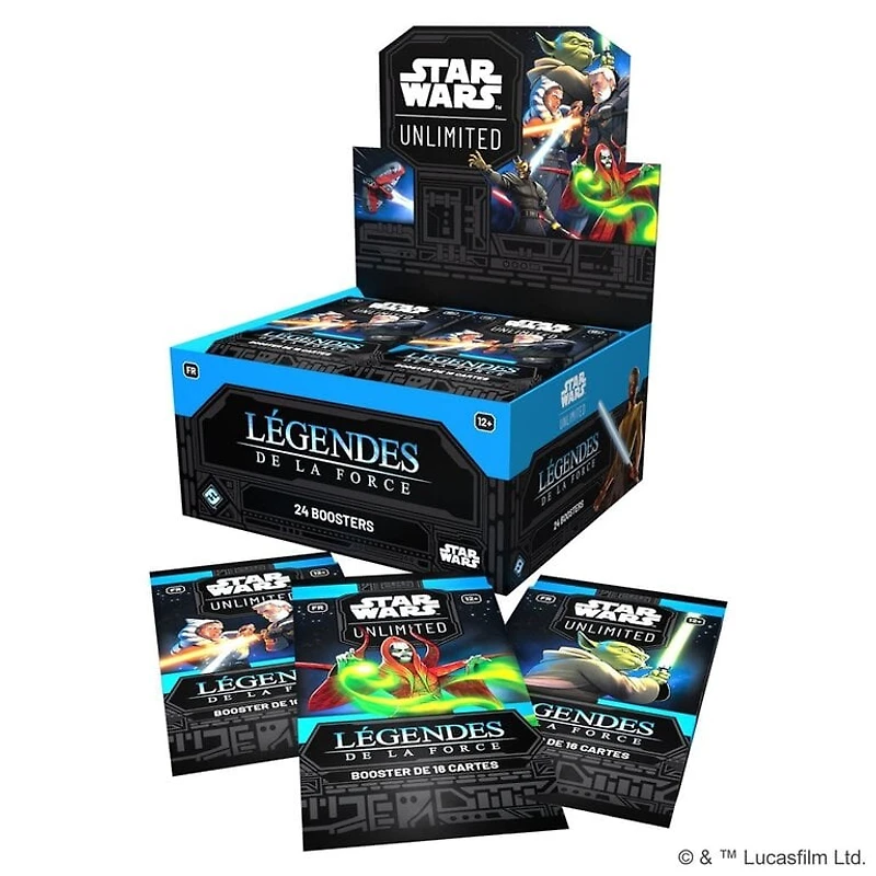 Star Wars Unlimited - Les Légendes de la Force - Booster Display (FR)
