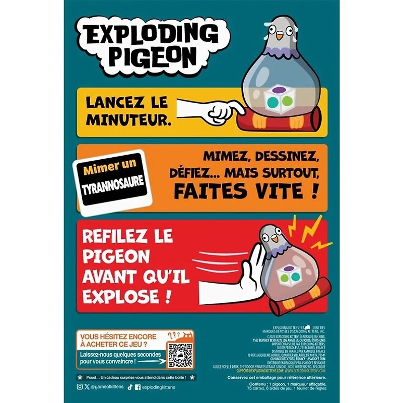 Exploding Pigeon (Français)