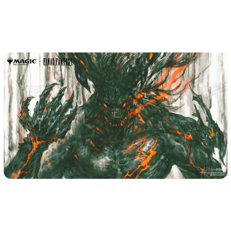 (UP) Playmat - MTG Final Fantasy - Double Sided - Clive, Ifrit's Dominant/Ifrit, Warden of Inferno*