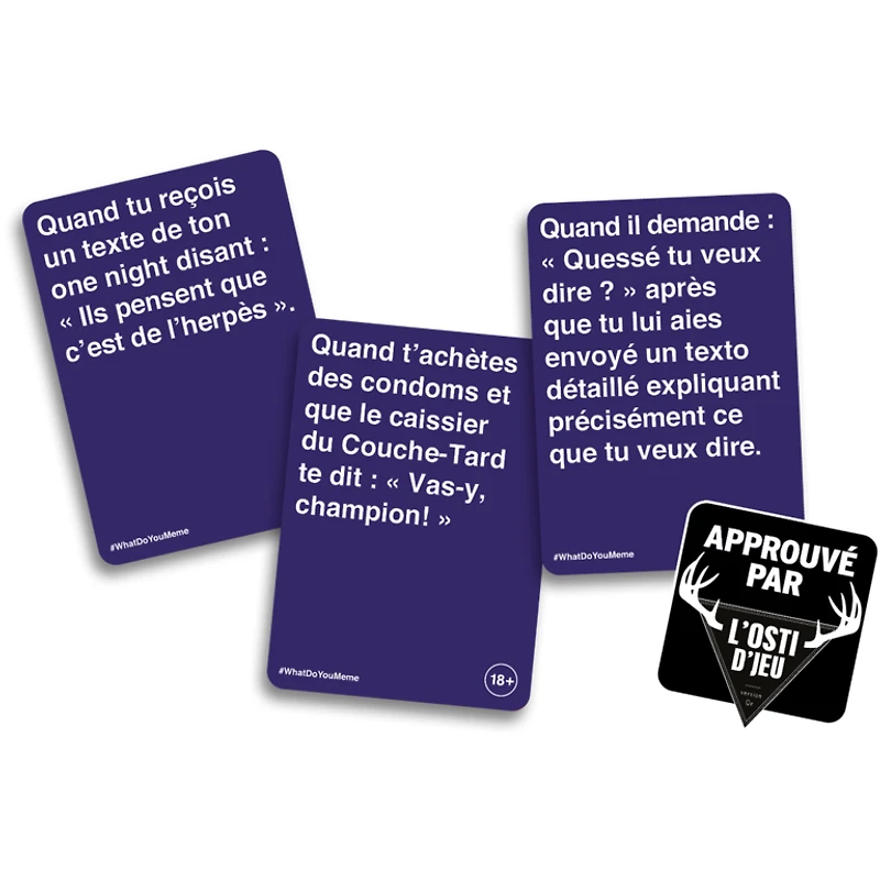 What Do You Meme - Édition québécoise - Extension 18 ans et + (Français) [PRÉCOMMANDE]
