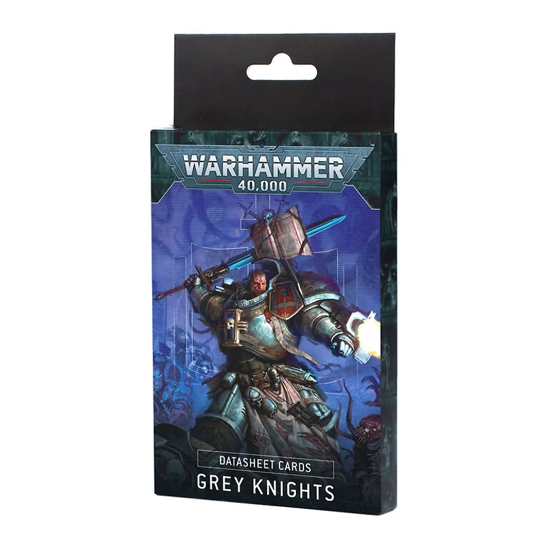 Grey Knights - Datasheet Cards (Anglais) [PRÉCOMMANDE]
