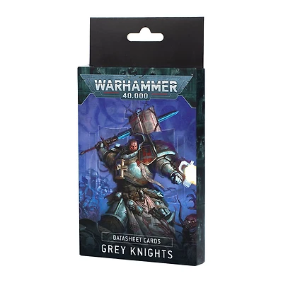 Grey Knights - Datasheet Cards (Anglais) [PRÉCOMMANDE]