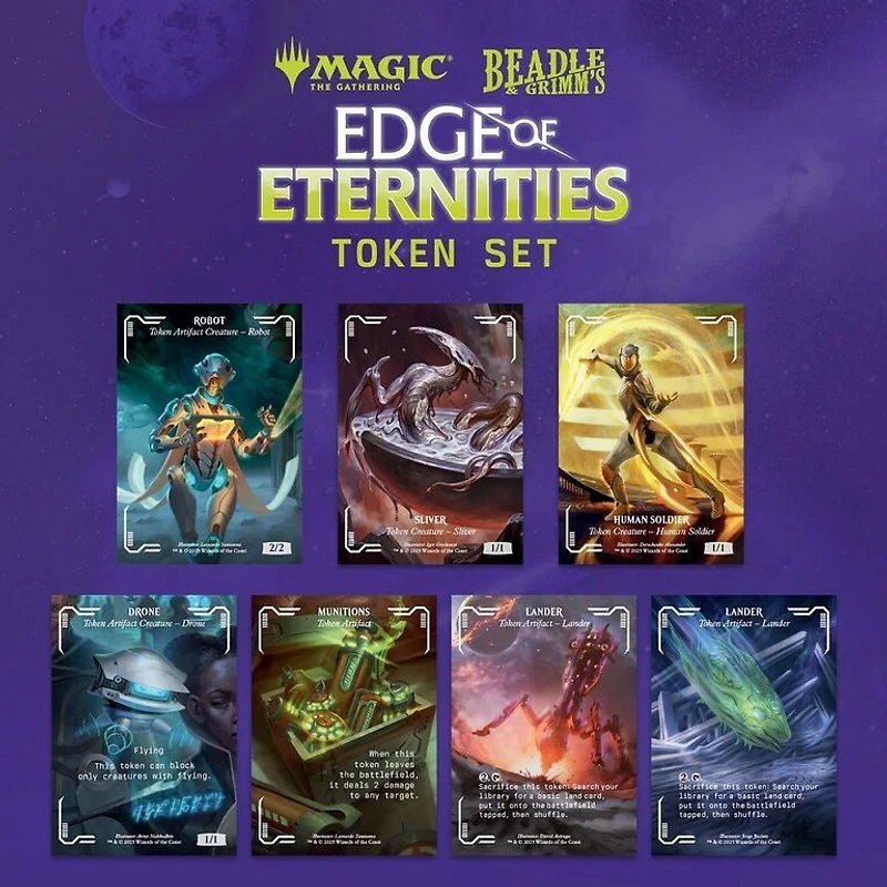 Beadle & Grimm's - MTG Edge of Eternities Token Set*