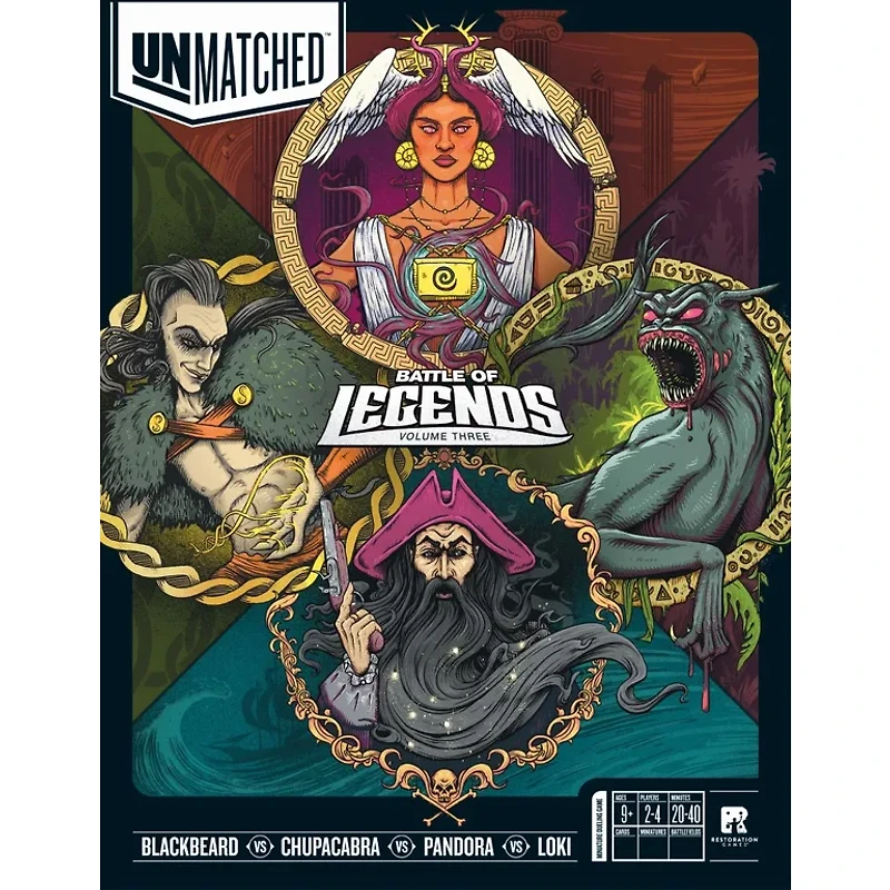 Unmatched - Battle of Legends Vol. 3 (English)