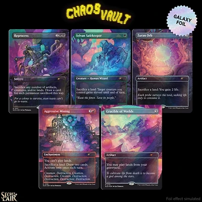 Secret Lair - Alien Auroras - Galaxy Foil*