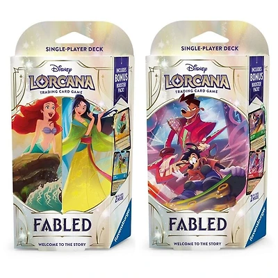 Disney Lorcana - Fabled - Bundle of 2 Starter Decks (English) [PREORDER]