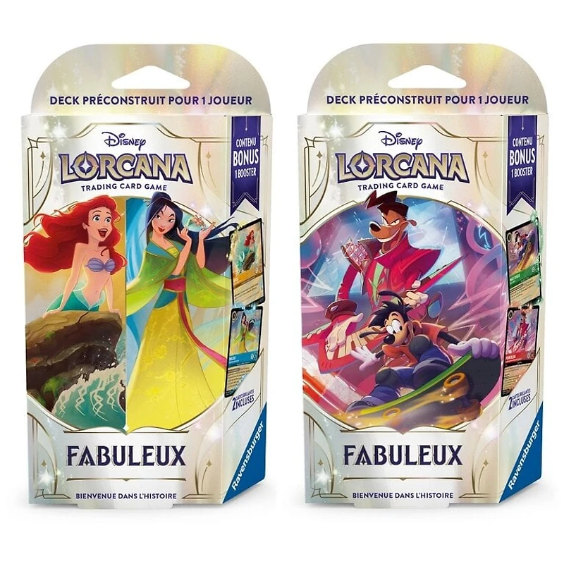 Disney Lorcana - Fabuleux - 2 decks de démarrage (French) [PREORDER]