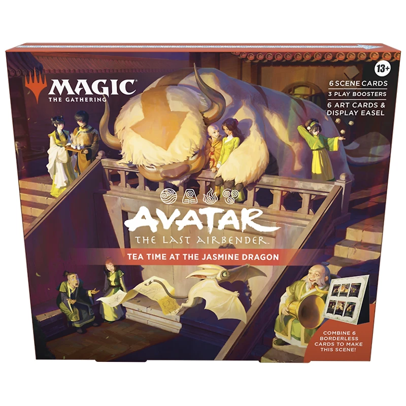 Avatar the Last Airbender - Scene Box - Tea Time at the Jasmine Dragon