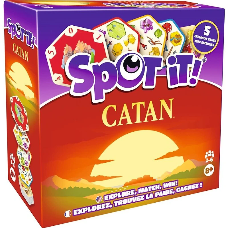 Spot it! - Catan (Multilingual)