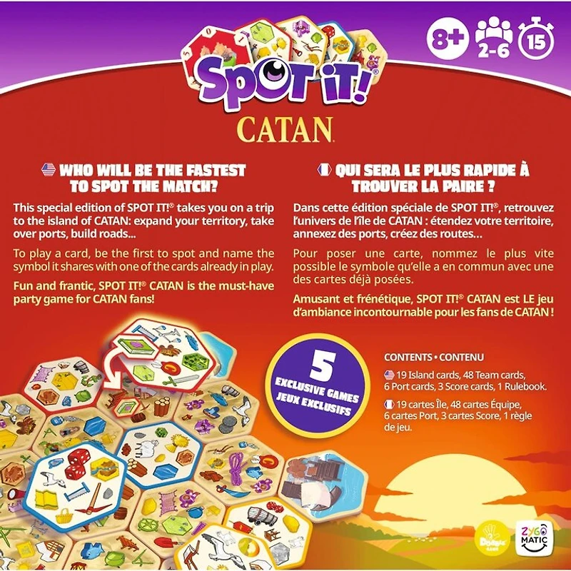 Spot it! - Catan (Multilingual)