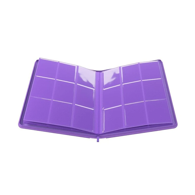 (Gamegenic) Zip-Up Album - 18-Pocket - Purple