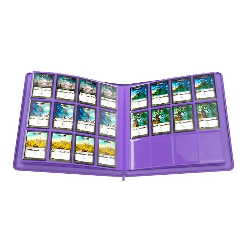 (Gamegenic) Zip-Up Album - 24-Pocket - Purple