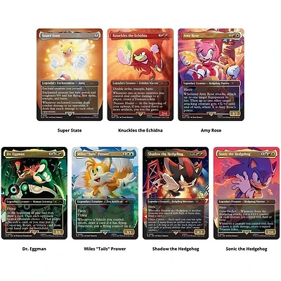 MTG Secret Lair - Sonic Legends - Non-Foil (Anglais)