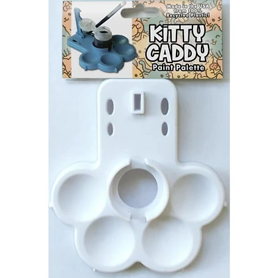 Kitty Caddy Painter's Palette - White
