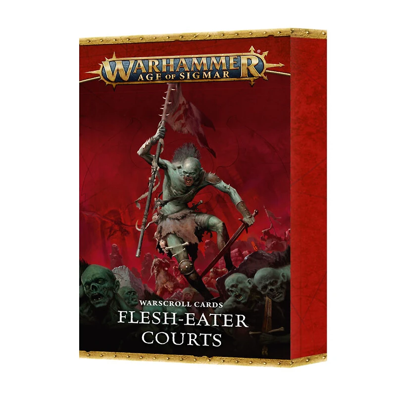 Flesh-eater Courts - Warscroll Cards (English)