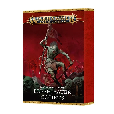 Flesh-eater Courts - Warscroll Cards  (English)