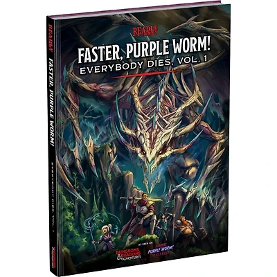 D&D Adventures - Faster, Purple Worm! - Everybody Dies, Volume 1 (Anglais)